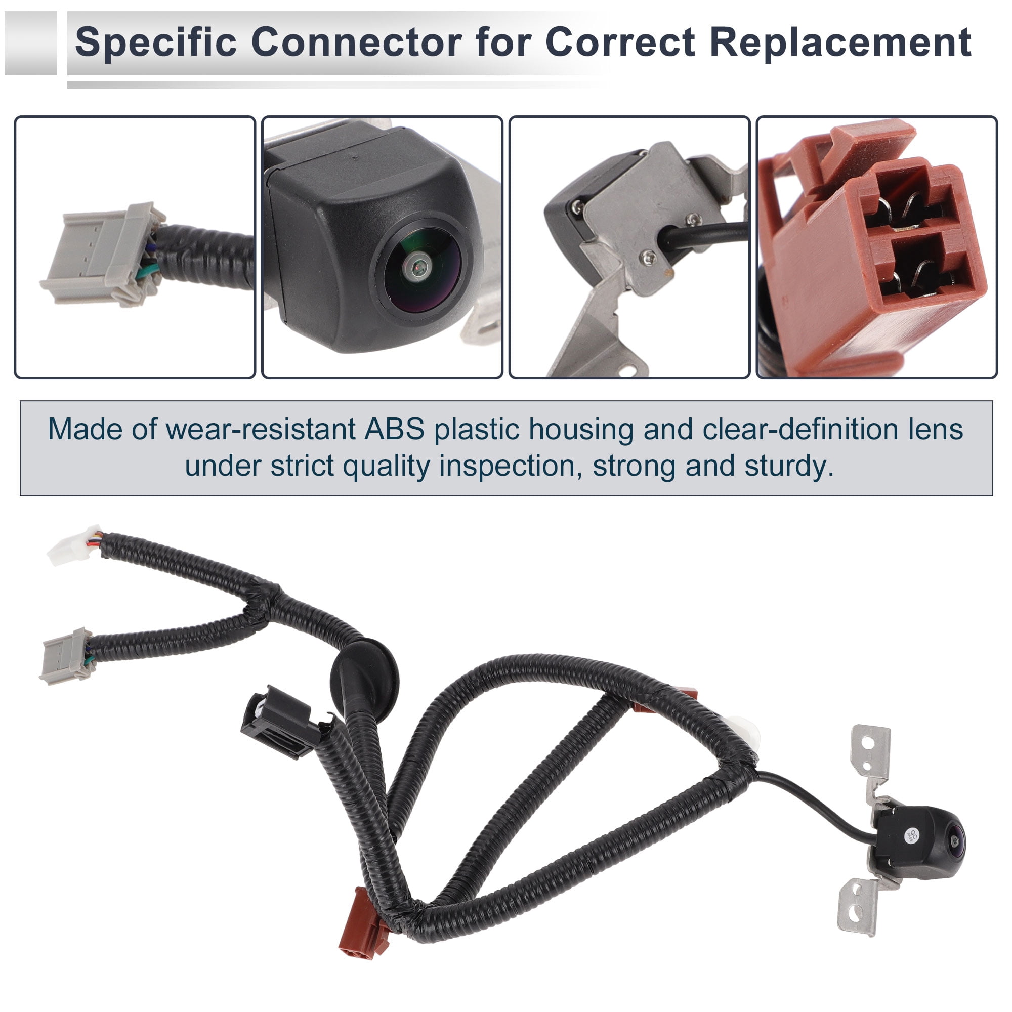 Unique Bargains License Plate Rear View Camera for Honda Pilot 2009-2015 Park Assist