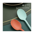 thumbnail image 2 of Juego de utensilios portátiles de 8 colores con estuche, juego de cubiertos de viaje reutilizables, juego de vajilla con cuchara, tenedor, cuchillo y palillos, 2 of 8