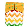 thumbnail image 2 of Pañal de Tela para Bebé perfecl pañales Reutilizable Resistente naranja, 2 of 7
