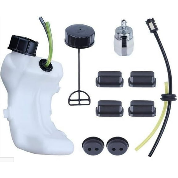 Engine Lawn Mower Fuel Tank Line Cap Mounting Rubber 10pcs Kit Replacement for GX25 Replacement Parts OEM for 17511-Z0H-305