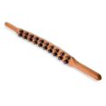 thumbnail image 4 of 20 Beads Guasha Scraping Stick Wooden Massage Tools Relieve Sore Muscles Body Meridian Wand for Back Waist, 4 of 5