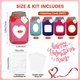 thumbnail image 4 of Toystoory Juego de 50 tarros de papel para caramelos de San Valentín con diseño de Drifting Jar para niños, 5 diseños de colores y resistente Kits de decoración para fiestas, 4 of 4