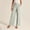 ^Mint Green, variant on Pxiakgy Women Wide Leg High Waist Wide Leg Pants Loose Fit Back Elastic Waist Pleated Front Trousers for Work Casual Beige L