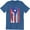 Blue, variant on Puerto Rico American Flag Men's Rican US USA Pride T-Shirt