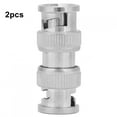 thumbnail image 2 of Conector Coaxial BNC Macho a BNC Macho 2 Piezas ANGGREK Adaptador RF, 2 of 8