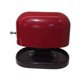 thumbnail image 3 of Dispensador de pañuelos decorativo práctico con soporte de resorte rectangular y tapa para caja de pañuelos Rojo, 3 of 9