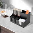 thumbnail image 4 of Coffee Bar Organizer for Countertop, Acrylic Coffee Station Organizer Condiment Organizer Coffee Cup Syrup Pod Holder, Coffee Bar Organizer for Home Office Cafe, 4 of 9