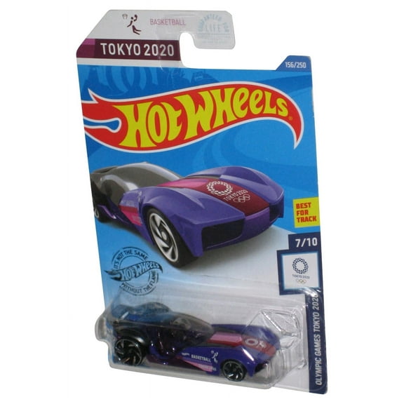 Hot Wheels Tokyo 2020 7/10 Olympic Games Basketball Purple Sky Dome Car 156/250