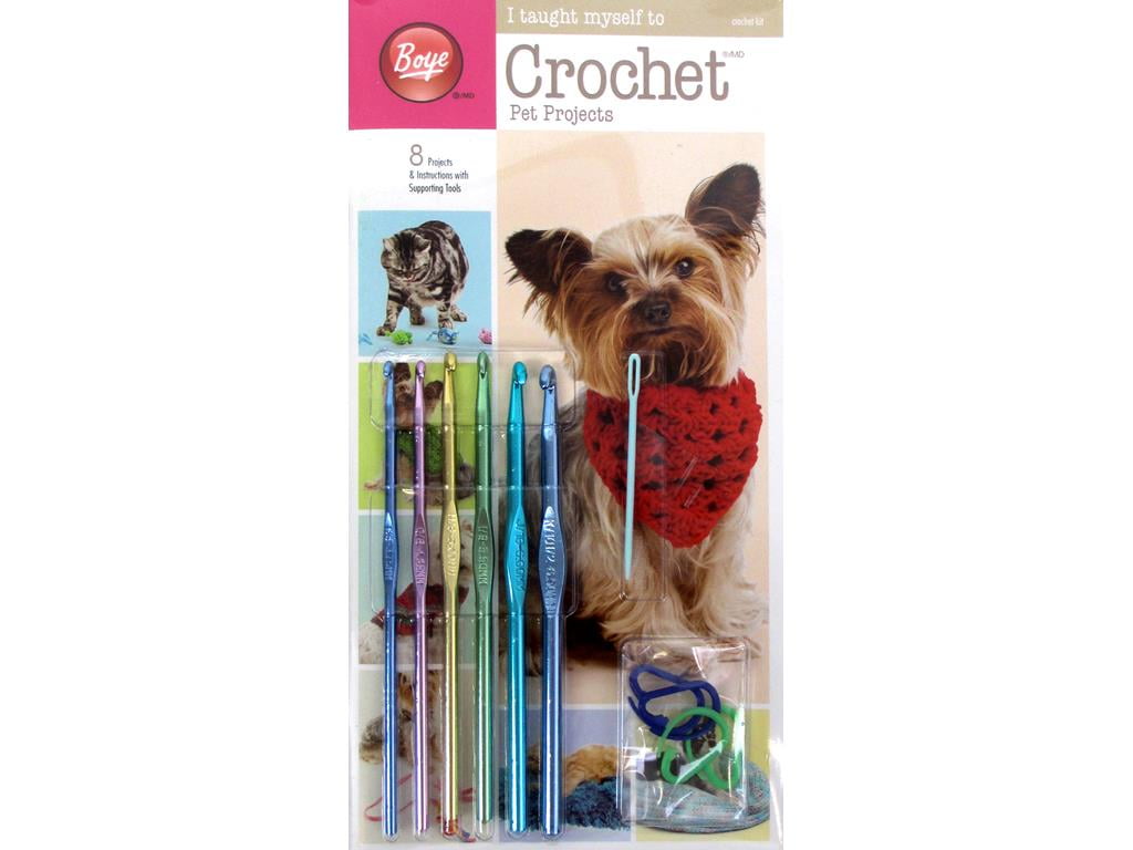 Simplicity Boye I Taught Myself To Crochet Pet Projects Kit