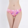 thumbnail image 3 of Aayomet Culottes pour Femmes Imprimé String Culotte sous-Vêtements (Rose, m), 3 of 4