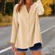 thumbnail image 1 of Neewe Flannel Plaid Soft Fabric Button Down Shirt Roll Up Long Sleeve Flannel Plaid Shirt Blouses for Women, 1 of 6