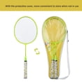 thumbnail image 1 of Fyydes Lightweight And Portable Children Badminton Racket, 1 Pair Badminton Racket Set, For Kids Boys Girls Toy, 1 of 8