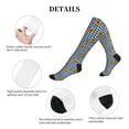 thumbnail image 5 of Pofeuu Sunflowers Print Compression Socks for Women & Men Circulation - Best Support for Nurses,Running,Athletic,Sports, 5 of 7