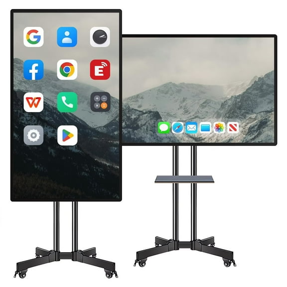 BELNET Smart Whiteboard 49-Inch Smart Board 10-Point IR Touchscreen Video Conferencing & Digital for Home, Meetings & Education