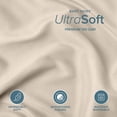 thumbnail image 4 of Bare Home Pillow Sham Set - Premium 1800 Collection - Double Brushed - Euro, Sand, 4 of 8