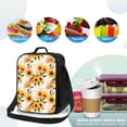 thumbnail image 4 of Pofeuu Sunflower 5 Print Lunch Bag Women Insulated Lunch Box Reusable Leakproof Large Spacious Cooler Tote for Women Men, 4 of 7