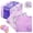Purple, variant on Atopoler 120 Pcs Floral Decoupage Napkins,Decorative Floral Paper Napkin,Flower Hand Towels for Celebrations Tea Party Dinner Wedding,Blue Color