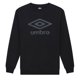 thumbnail image 1 of Umbro - Jersey Core para Hombre (Negro, Gris Bosque), 1 of 4