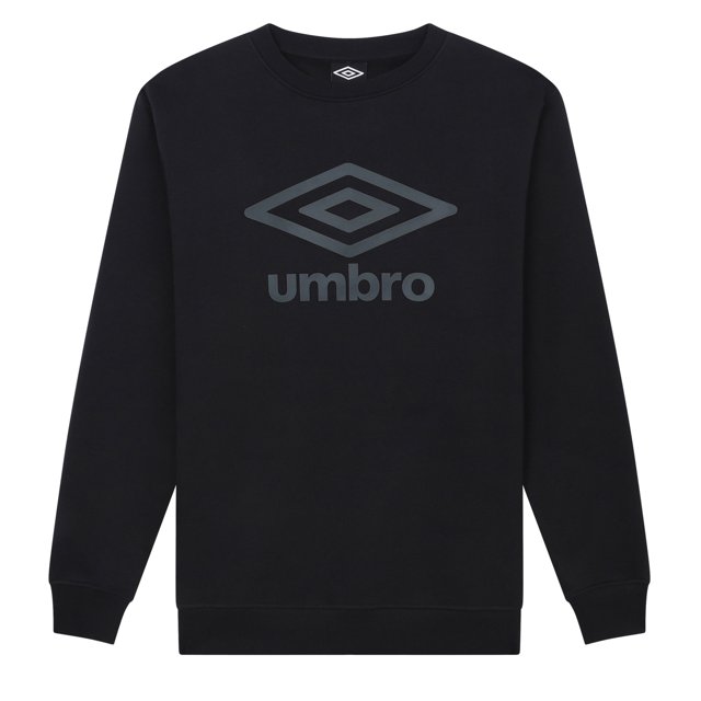 Umbro - Jersey Core para Hombre (Negro, Gris Bosque)