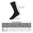 thumbnail image 5 of MANARC Men Women Cotton Crew Socks Soft Comfortable Durable Breathable 6 Pack Black, Melange Grey, Melange Blue., 5 of 5