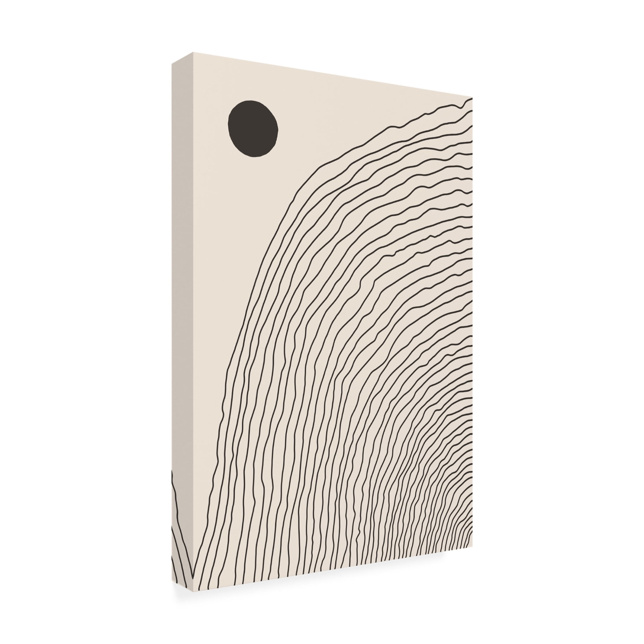 Trademark Fine Art jay stanley Boho Lines Series 4 Canvas Wall Art