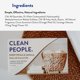 thumbnail image 5 of Sábanas suavizantes The Clean People Sweet Petals, paquete de 160, 5 of 6