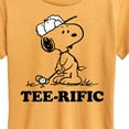 thumbnail image 3 of Peanuts - Teerific Snoopy - Women's Short Sleeve Graphic T-Shirt, 3 of 7