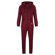 thumbnail image 4 of Mono de hombre de moda de color sólido con capucha, cremallera larga, bolsillo, mono informal, pantalones, pijama de poliéster para hombre, 4 of 6