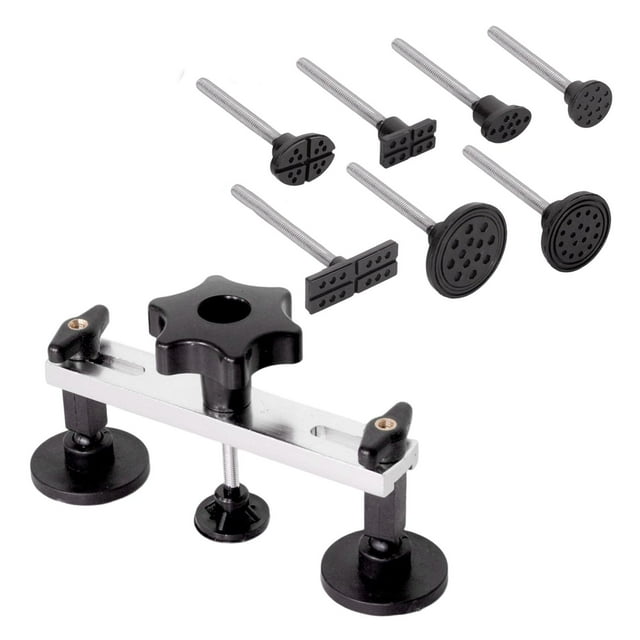 Kit de Herramientas de Reparación de Eliminación de Abolladuras Perfecl con 7 Pestañas Accesorios