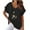 Black, variant on Black Blouses for Women Fashion 2025 Womens T Shirts Loose Fit Boho Generic Womens Tops