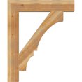 thumbnail image 3 of Ekena Millwork 6"W x 36"D x 44"H Balboa Block Rough Sawn Bracket, Western Red Cedar, 3 of 4