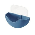 thumbnail image 1 of WHEANG Clearance Soap Dish Shower Wall Mounted Soap Tray Shower Bathroom Kitchen Countertop Creative Soap Rack With Handy Hook, 1 of 3
