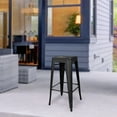 thumbnail image 2 of AmeriHome Indoor/Outdoor 30 inch Metal Bar Stool Set - 2 Piece, 2 of 11