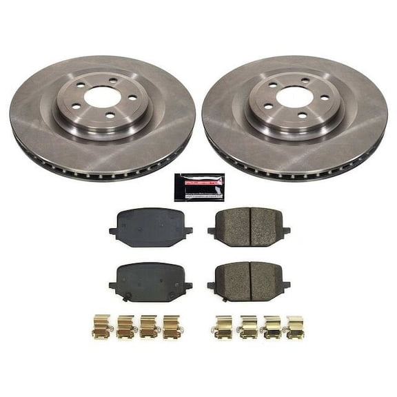 Rear Brake Pad and Rotor Kit - Compatible with 2020 - 2025 Ford Explorer 2021 2022 2023 2024