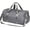 Dark Grey 01, variant on Travel Duffel Bag for Women - Large Weekender Bag with Shoe Compartment, Trolley Sleeve & Waterproof Pocket - Lightweight Gym, Sports, Overnight Trips Luggage & Tote Bag-Dark Green