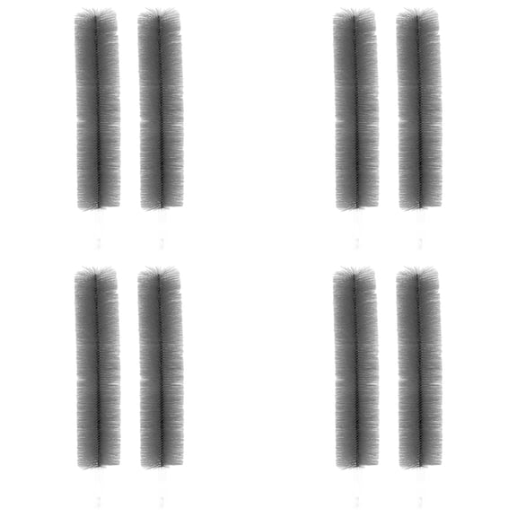8 Pcs Fan Cleaning Brush Bendable Cobweb Duster Heavy Duty Bendable Microfiber Head Bendable Microfiber Head Reusable Dust Remover for Ceiling Fan Blades Air Vents Curtains Cars, 16.14"x3.74", Black
