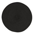 thumbnail image 1 of Saro Lifestyle 2803.BK15R Napperons Ronds, Noir - Ensemble de 4, 1 of 1