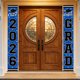 thumbnail image 4 of Pancarta de felicitación para la graduación de la promoción de 2026, letrero colgante para la puerta principal, decoración para la fiesta de graduación., 4 of 6