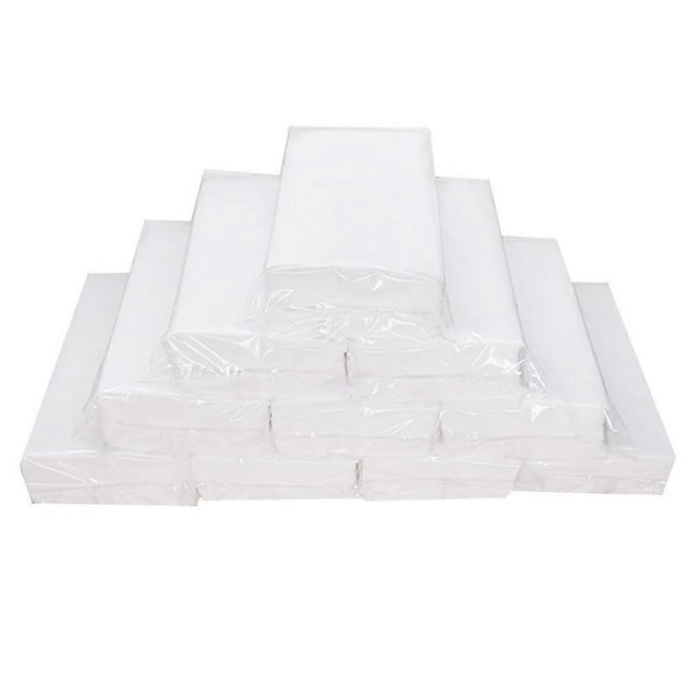 Bulk Paper Extraction Napkins for Hotel Use White Made of Environment Friendly Wood Pulp 90 Sheets Per Piece
