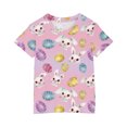 thumbnail image 3 of Jinhomg Bunny T Shirts for Girl Oversized Comfy Short Sleeve Crew Neck Tees Lightweight Casual Easter Day Tops Toddler Kids 2025 Holiday Outfits Sales Today Multicolor 9 Years, 3 of 4