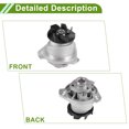 thumbnail image 5 of Unique Bargains Engine Water Pump for Audi Q7 2006-2010 No.022121011A Cooling Water Pump, 5 of 6