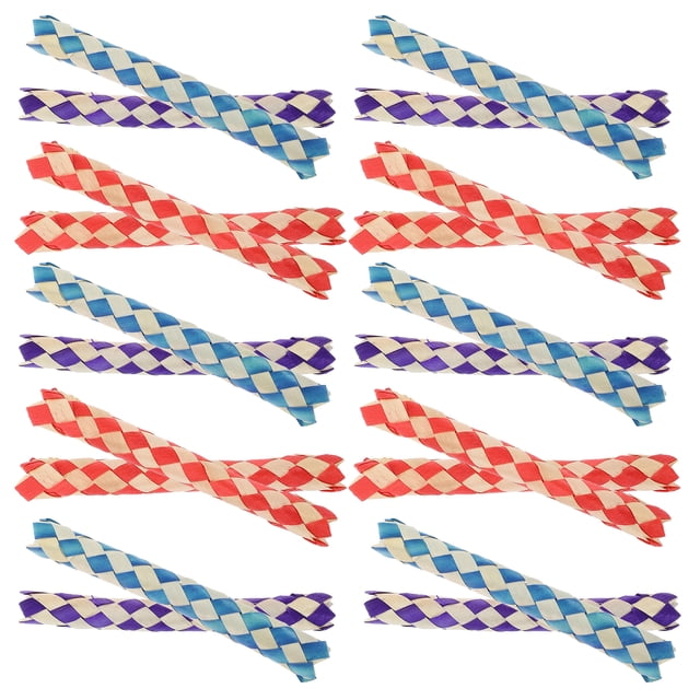 Shisuyan 24 Pcs Piège à Doigts Perroquet Jouet à Râper Remplisseurs de Pinata Sacs Cadeaux