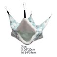 thumbnail image 3 of Bunk Pet Bed Hamaca Coral Fleece Small Animal Pet (20cm Green Heart) Ndcxsfigh Para estrenar, 3 of 8