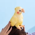 thumbnail image 6 of Realistic Parrot Plush Toy，Soft Cute Bird Stuffed Animal Doll Relieves Anxiety, Cures Plush Pet Companion Gift, 6 of 9