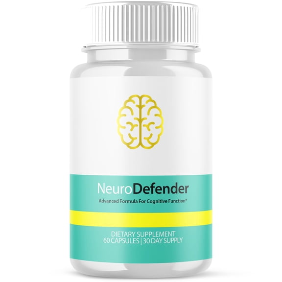 Neuro Defender Advanced Formula Brain Support Pills Maximum Strength Supplement NeuroDefender 60 Capsules