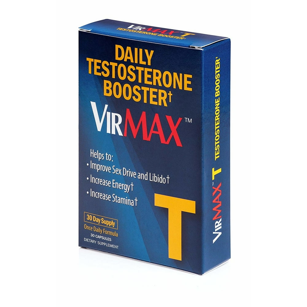 Virmax T Natural Testosterone Booster Dietary Supplement Tablets Improve Sex Drive And Libido