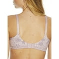thumbnail image 2 of Women's Warner's 1269 Cloud 9 Wire Free Contour Bra (Mauve Garden Patches 38C), 2 of 2