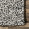 thumbnail image 5 of nuLOOM Marleen Contemporary Shag Area Rug, 12' x 15', Silver, 5 of 9
