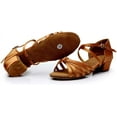 thumbnail image 6 of Women Fashion Dancing Prom Ballroom Latin Dance Shoes Sandals Women's Shoes Wide Width, 6 of 15
