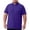 Purple #031, variant on Big and Tall Polo Shirts for Men Button Collar Summer Plus Size Shirts Business Casual Short Sleeve Oversized Tshirts, 3XL
